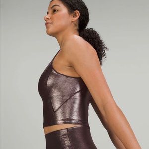 Crop top with built in bra (removable pads not included)